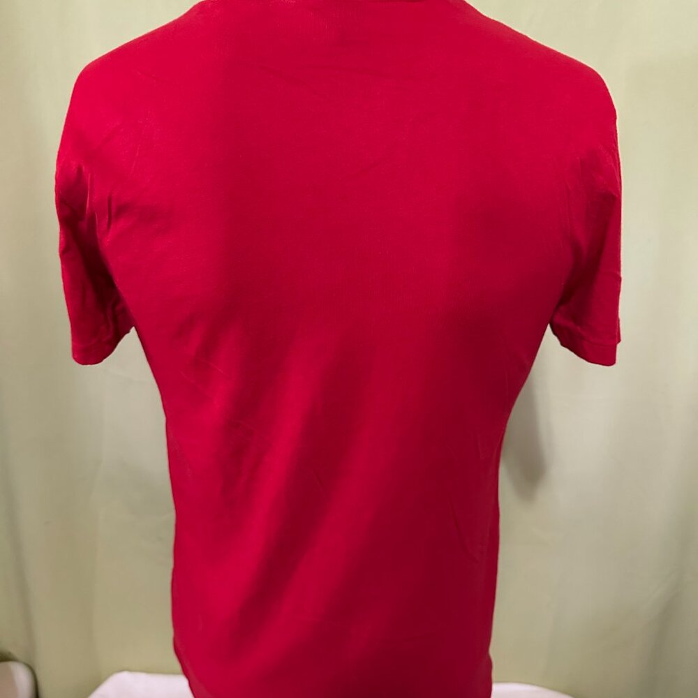 Polo Ralph Lauren Canoe C1 Class Custom Fit Men's Red T Shirt Small Cotton - Picture 3 of 3